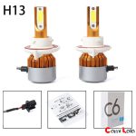 هدلایت خودرو C6 طلایی
