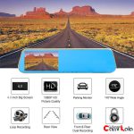 مانیتور آیینه ای خودرو دو دوربین
