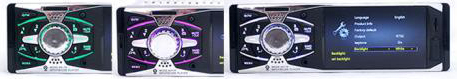 پخش کننده خودرو تصویری Car MP5 Player 4011 BS با صفحه نمایش 4.1 اینچی بلوتوث دار فلاش خور با ورودی دوربین دنده عقب خودرو و خروجی سیستم، رادیو دکلس تصویری 4.1 اینچی 4011