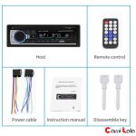 پخش کننده خودرو دو فلش بلوتوث دار JSD-520 BT