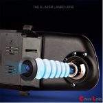 DVR آیینه ای دو دوربین خودرو 4.3 اینچی Car DVR