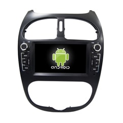 مانیتور اندروید 7 اینچی پژو 206 Car MultiMedia Android – مکس ویژن T3
