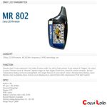 دزدگیر تصویری ماجیکار مدل MR-802 - دزدگیر استارتی ماجیکار