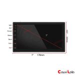 مالتی مدیا اندروید دودین 7 اینچی مدل 2Din MTK 9212B