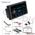 مالتی مدیا اندروید دودین 7 اینچی مدل 2Din MTK 9212B
