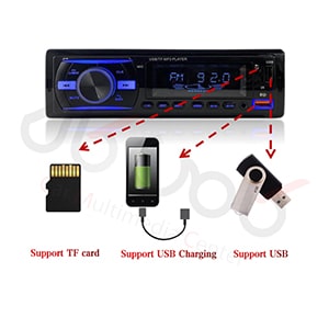 رادیو پخش دو فلاش بلوتوث دار مدل Car MP3 920