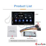 دستگاه پخش دودین دوفلاش تمام لمسی Car 2Din MP5 7053