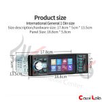 رادیو پخش تصویری مدل Car MP5 Player 4026MU