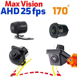 دوربین عقب چشم ماهی چرخشی AHD Plus