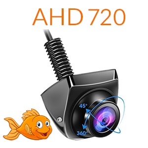 دوربین عقب چشم ماهی لنز متحرک AHD سری 444
