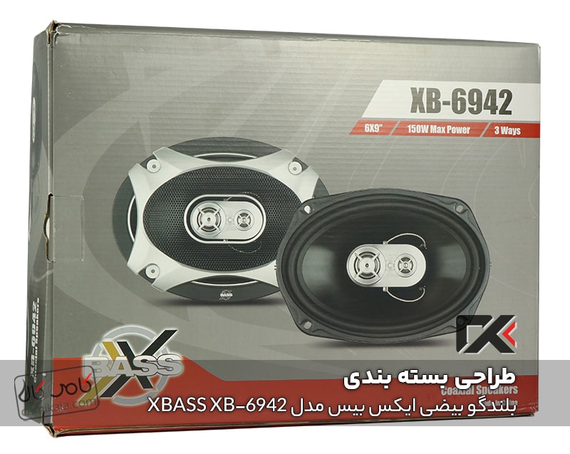 بلندگو بیضی ایکس بیس xb-6942