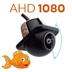 دوربین عقب چشم ماهی چپقی AHD 1080 کارفلیکس