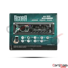 رادیو پخش بلوتوث دار دوفلش آگورا مدل car mp3 player agora ag-1831