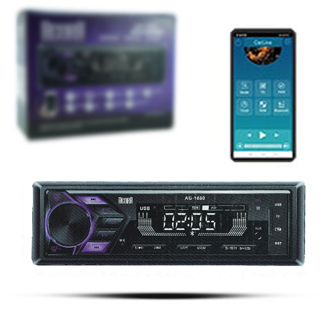 رادیو پخش بلوتوث دار دوفلش آگورا مدل AGORA AG-1850