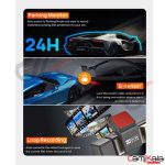 دوربین ثبت وقایع وای فای سه دوربین 4K کارفلکیس مدل A3 Pro