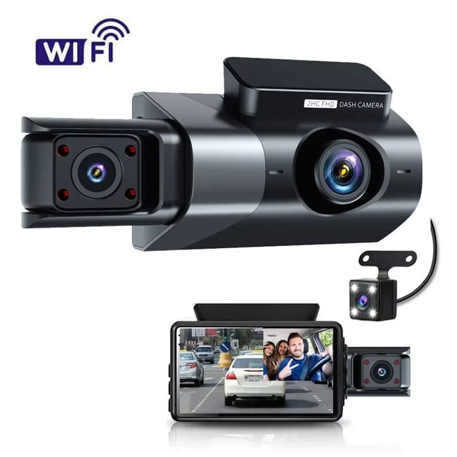 دوربین ثبت وقایع سه دوربین وای فای مدل WDR