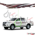خط کشی بغل تویوتا هایلوکس ویگو 2005 تا 2015 مدل ZC-HIL-123