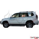 خط کشی بغل تویوتا پرادو 2005 تا 2009 نقره ای ZC-PLD-108