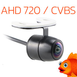 دوربین عقب خودرو چشم ماهی AHD / CVBS مدل پایه دار
