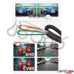 دوربین عقب خودرو چشم ماهی AHD / CVBS مدل پایه دار