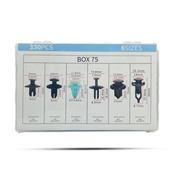 پک انواع خار پلاستیکی 330 عددی برای تویوتا و لکسوس مدل BOX75
