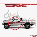 خط کشی بغل تویوتا لندکروزر 2002 مدل ZC-LCPK 021