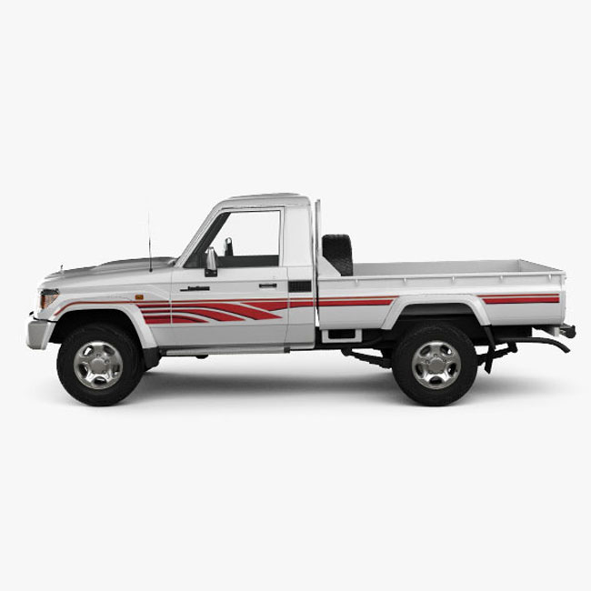 خط کشی بغل تویوتا لندکروزر 2002 مدل ZC-LCPK 021