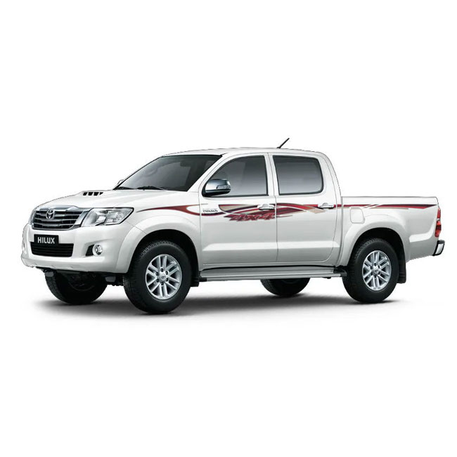خط کشی بغل تویوتا هایلوکس ویگو 2005 تا 2015 مدل ZC-HIL-124