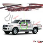 خط کشی بغل تویوتا هایلوکس ویگو 2005 تا 2015 مدل ZC-HIL-124