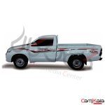 خط کشی بغل تویوتا هایلوکس تک کابین 2005 تا 2015 مدل ZC-HIL-203