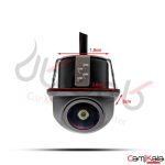 دوربین عقب خودرو چشم ماهی چپقی AHD 1080 برند نویمتا