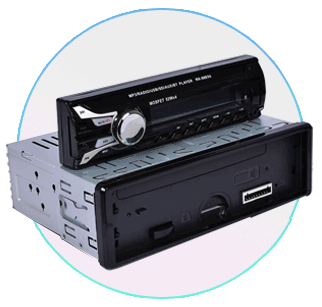 car mp3 player panel out