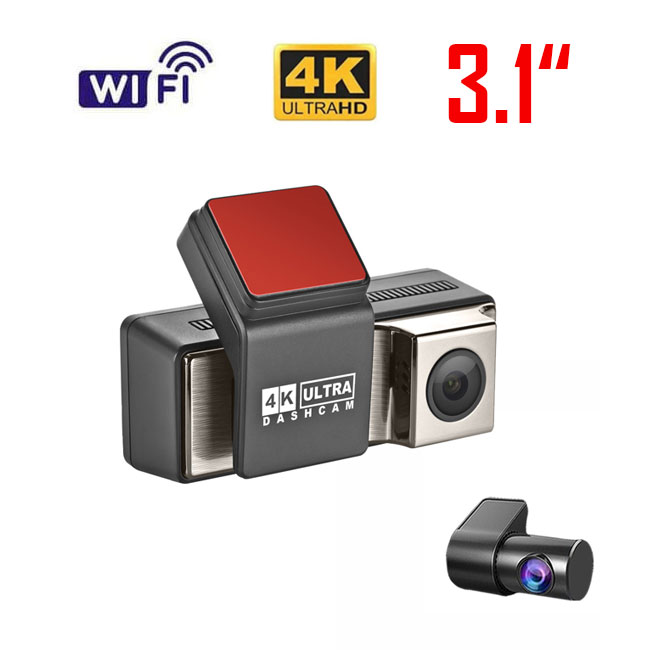 دوربین ثبت وقایع وای فای دو دوربین 4K کارفلکیس مدل A2