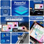 مانیتور پیانویی ولوم وسط 10 اینچی مدل A1007