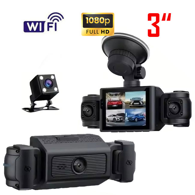 دوربین ثبت وقایع چهار دوربین وای فای مدل WDR3